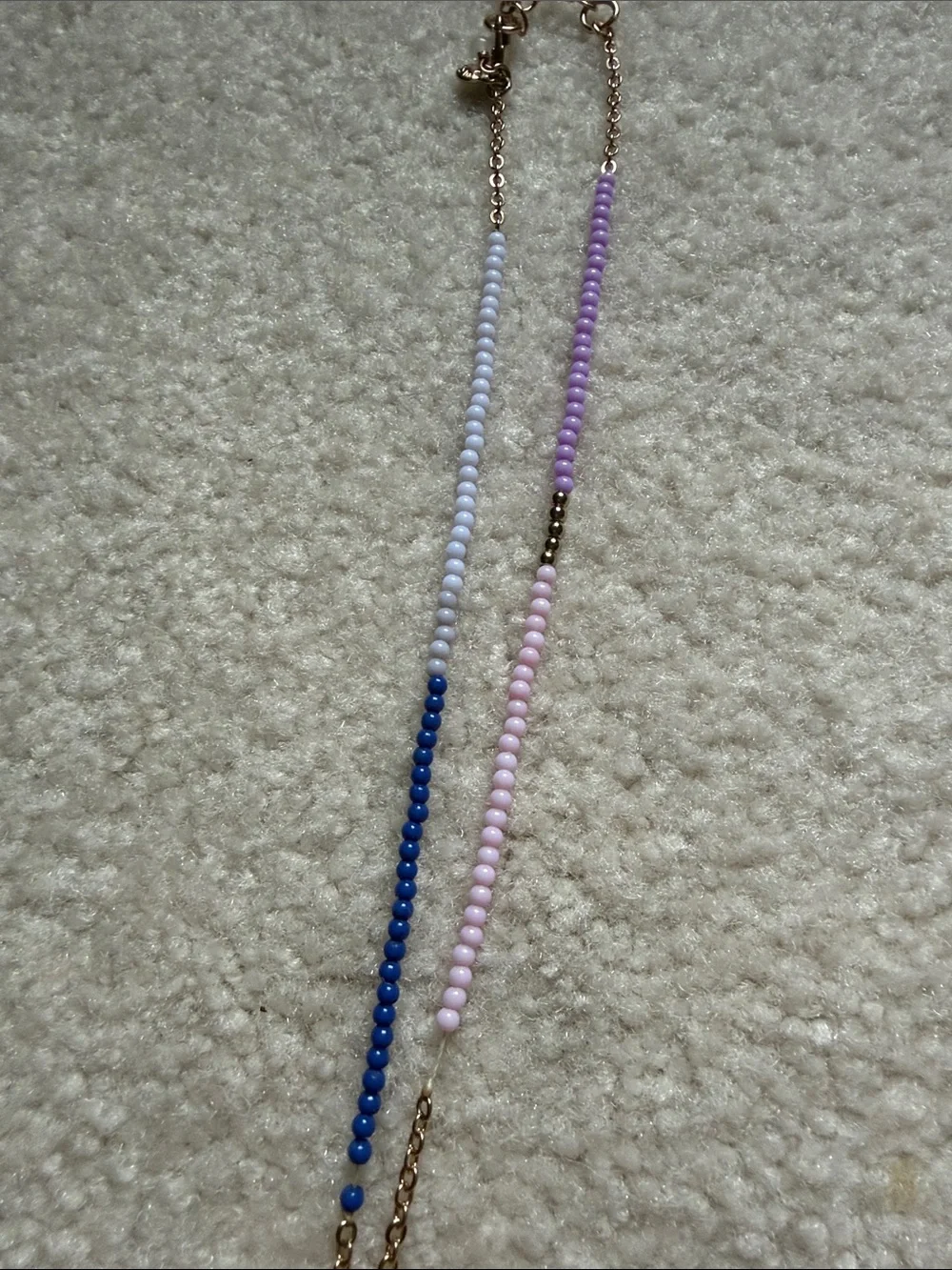 Crewcuts purple crown necklace